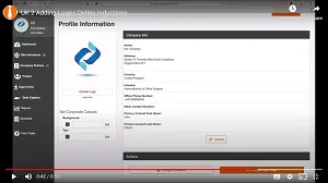 Onine Induction Training LMS Video Help