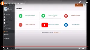 Onine-Induction-Training-LMS-Video-Help-Generating-Reports
