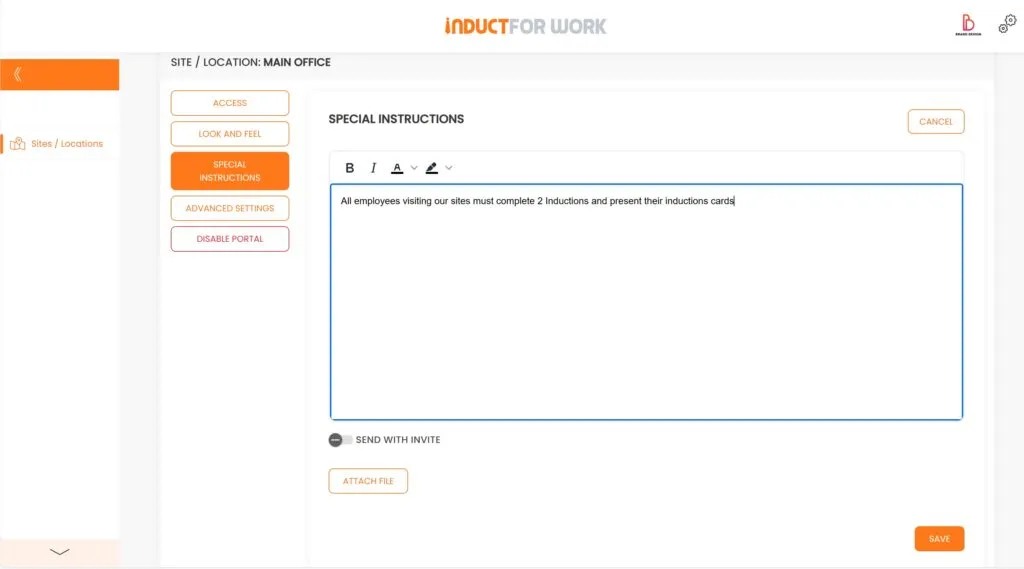 induction training UK