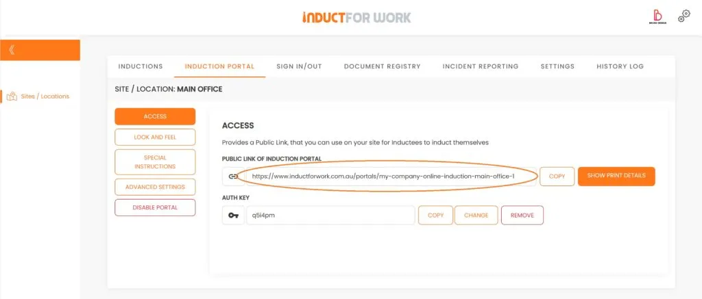 induction training UK