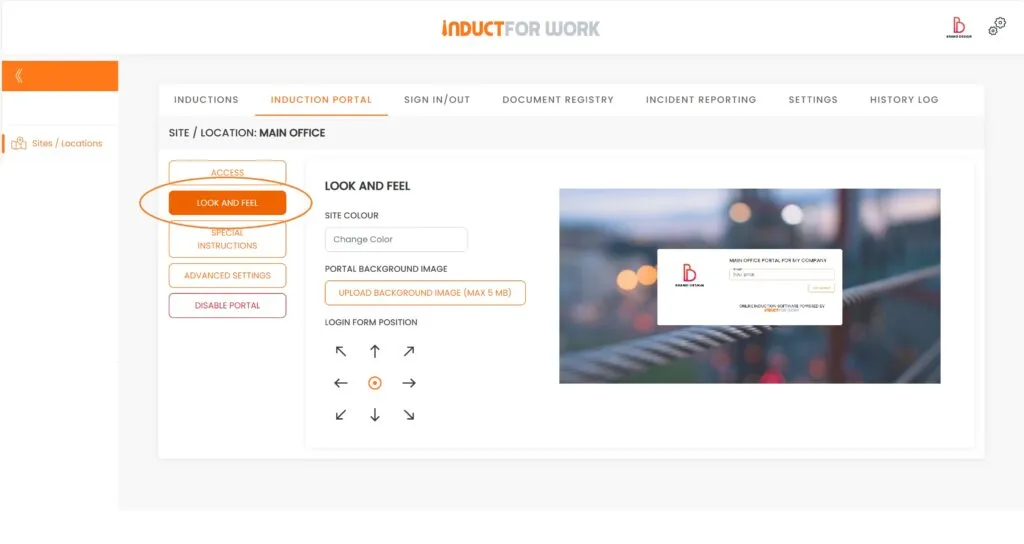induction training UK
