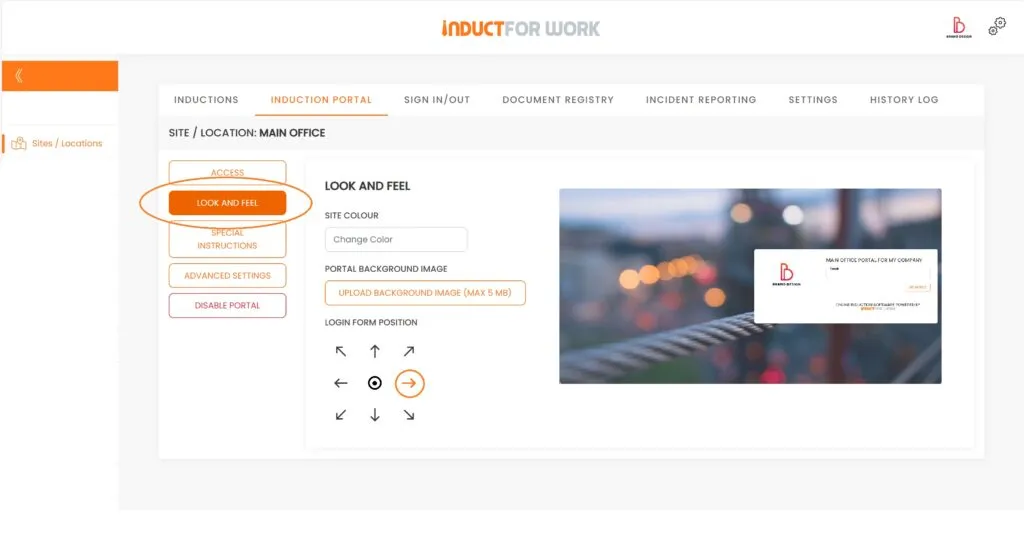 induction training UK