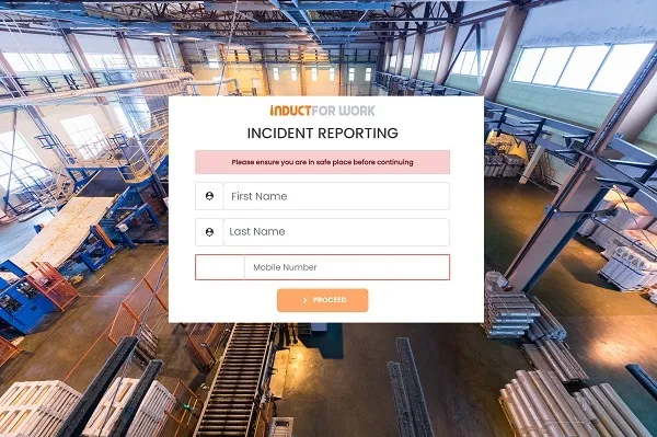 Incident Reporting User Interface