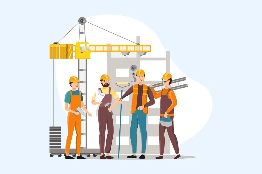 Induction training for Construction industry UK